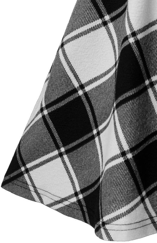 Plaid Swing Skirt - Arabella's Couture