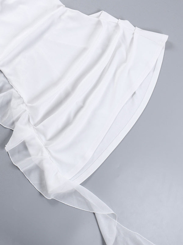 Flower Backless Dress - Arabella's Couture