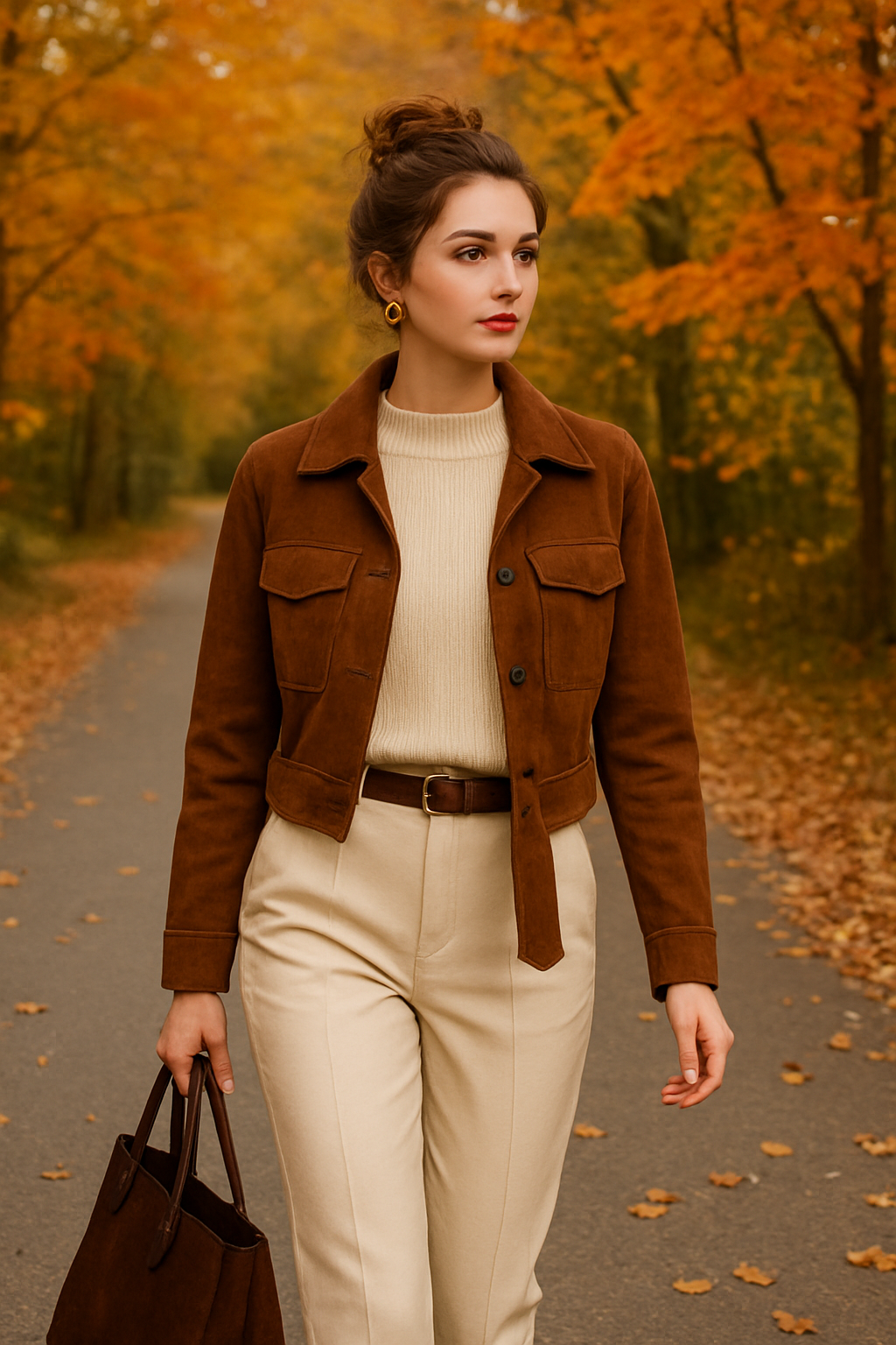 Whispers of Autumn: Where Timeless Elegance Glows