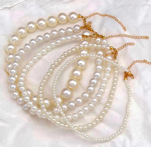 Round Pearl Necklace