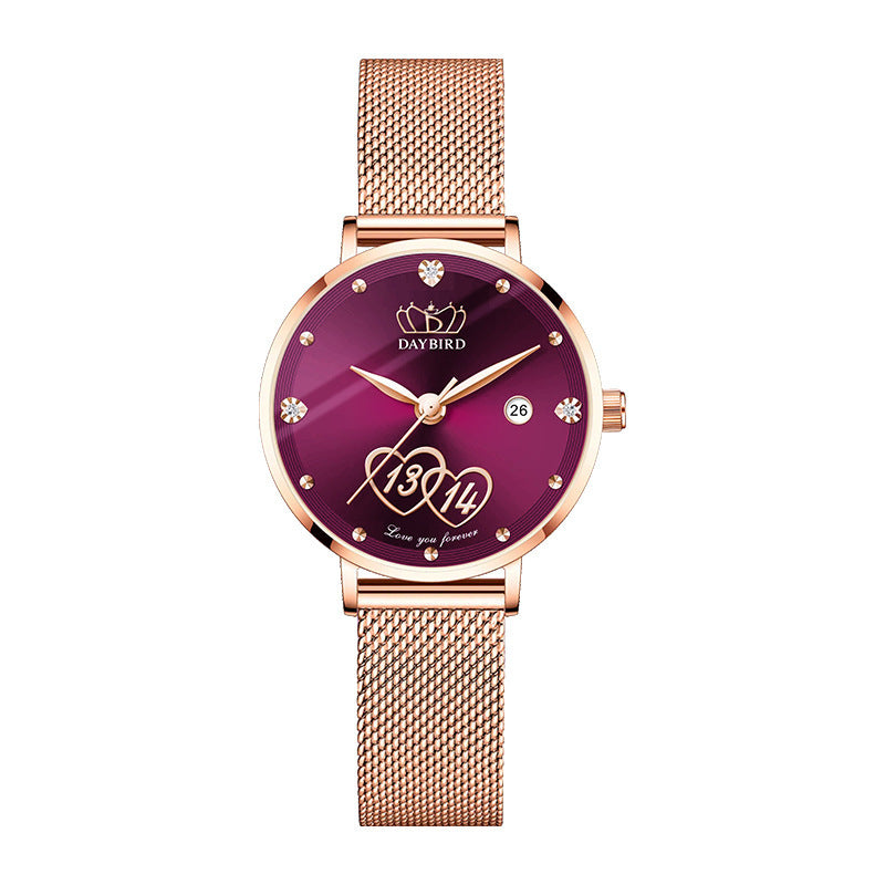 Ladies Waterproof Quartz Watch