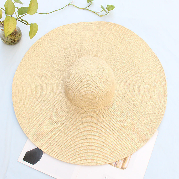 Wide Brim Oversized Large Straw Hat