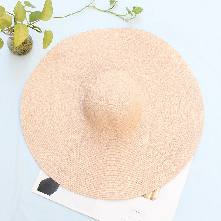 Wide Brim Oversized Large Straw Hat