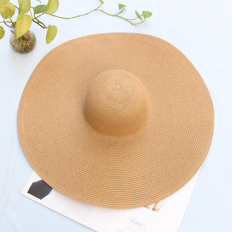 Wide Brim Oversized Large Straw Hat