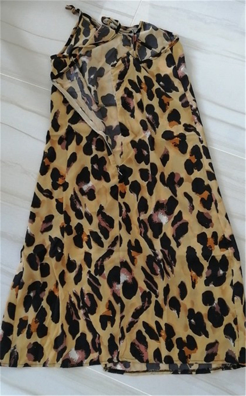 Kleid mit Leopardenmuster