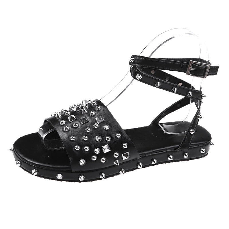 Stud Detail Sandals