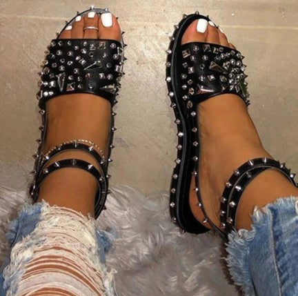 Stud Detail Sandals