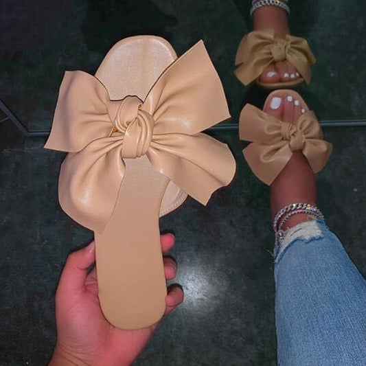 Bow Flat Sandals