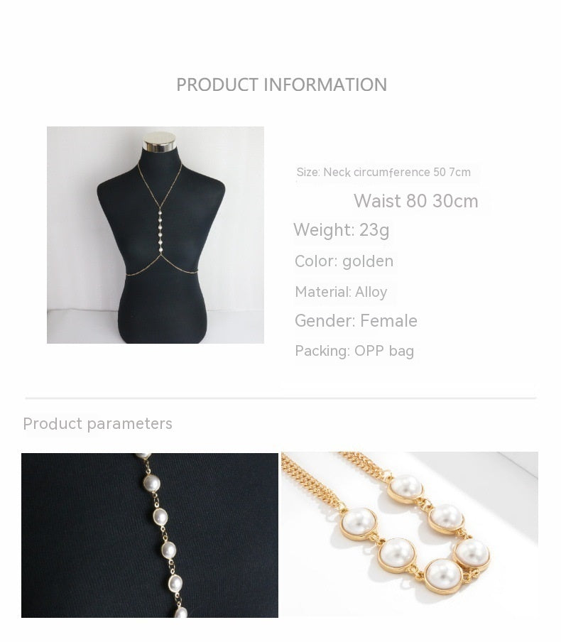 Pearl Body Chain