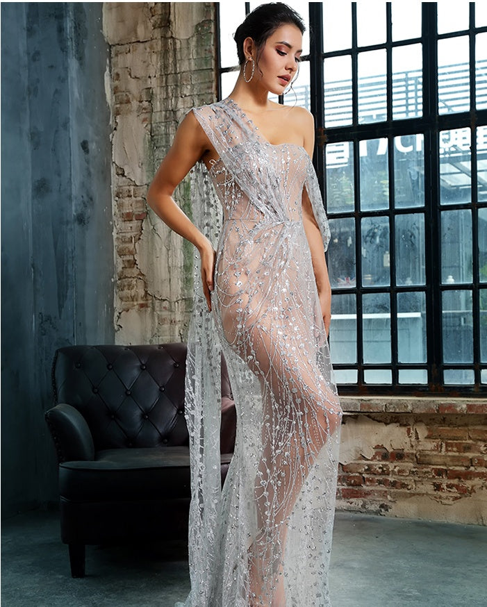 Sequin Maxi Dress