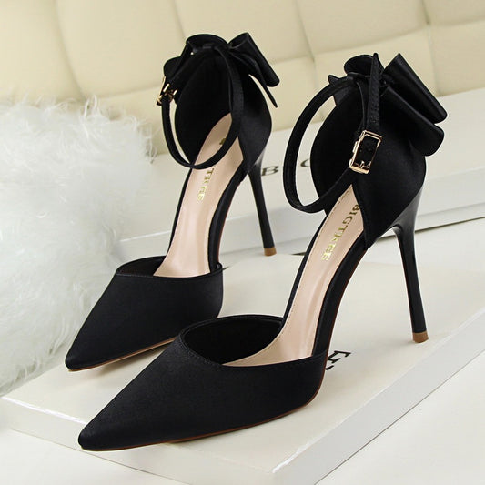 Bow High Heels Shoes