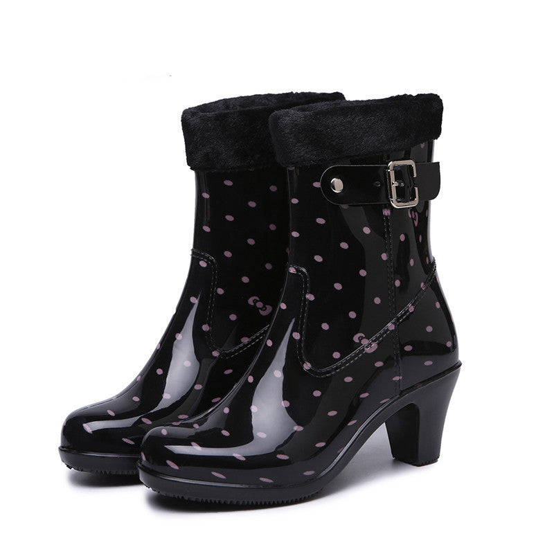 Buckle Non-slip Rain Boots