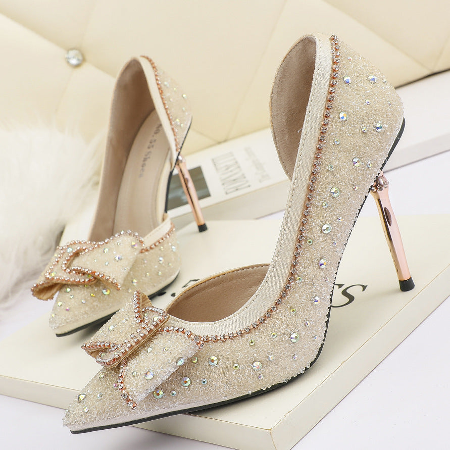 Rhinestone Stiletto Shoes