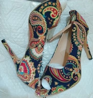 Print High Heel Shoes