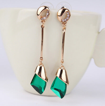 Crystal Drop Earrings