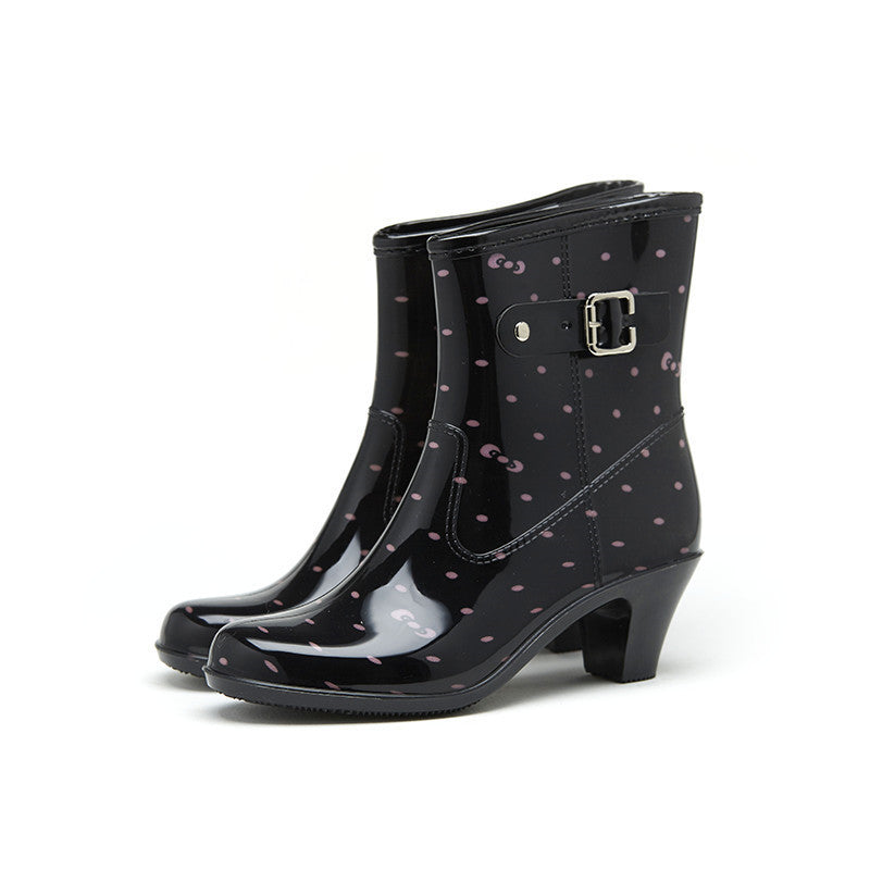 Buckle Non-slip Rain Boots