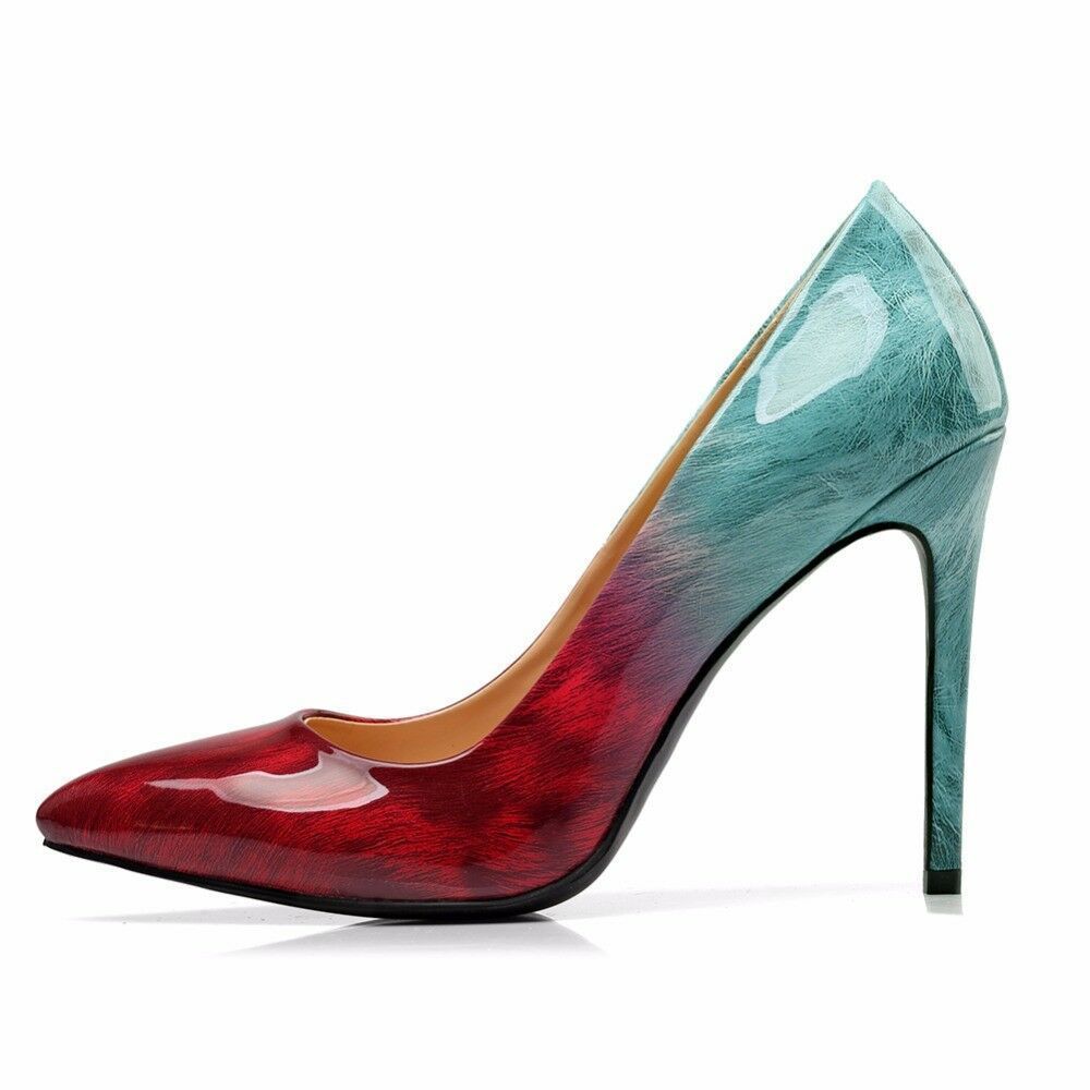 Colorblock Stiletto Shoes