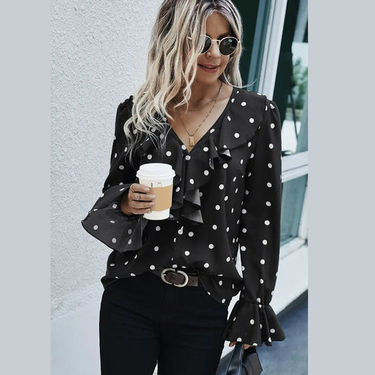 Polka Dot Blouse