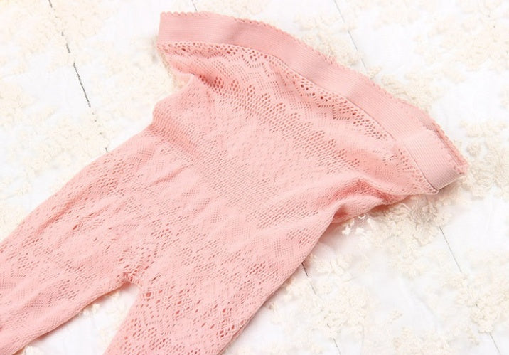 Gradient Colour Hollow Anti-hook Silk Jacquard Pantyhose Lace Tights