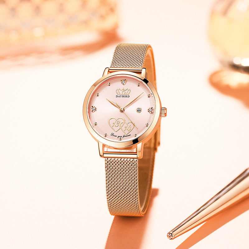 Ladies Waterproof Quartz Watch