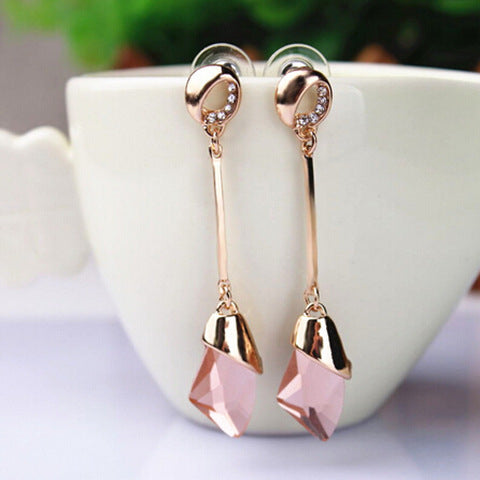 Crystal Drop Earrings