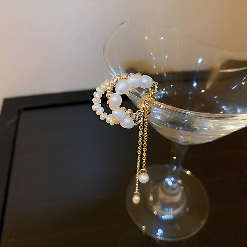 Freshwater Pearl Cuff Earring