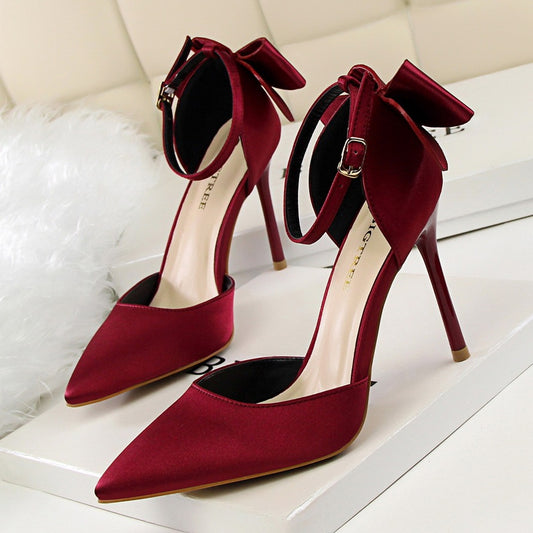 Schleife High Heels Schuhe