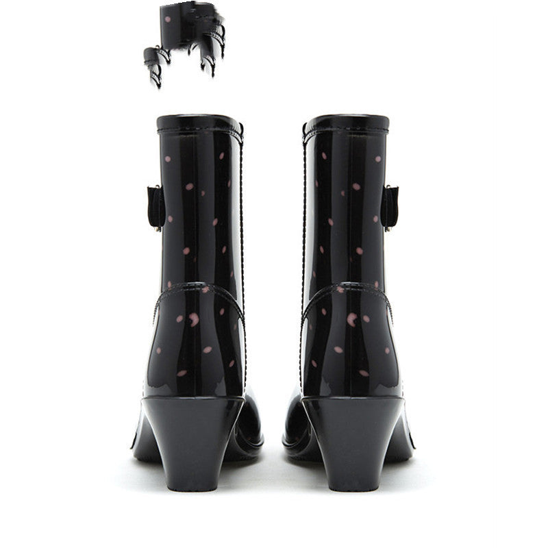 Buckle Non-slip Rain Boots