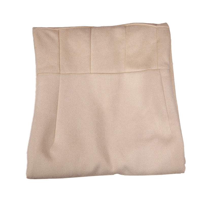 Sweetheart Neckline Long Sleeve Midi Dress