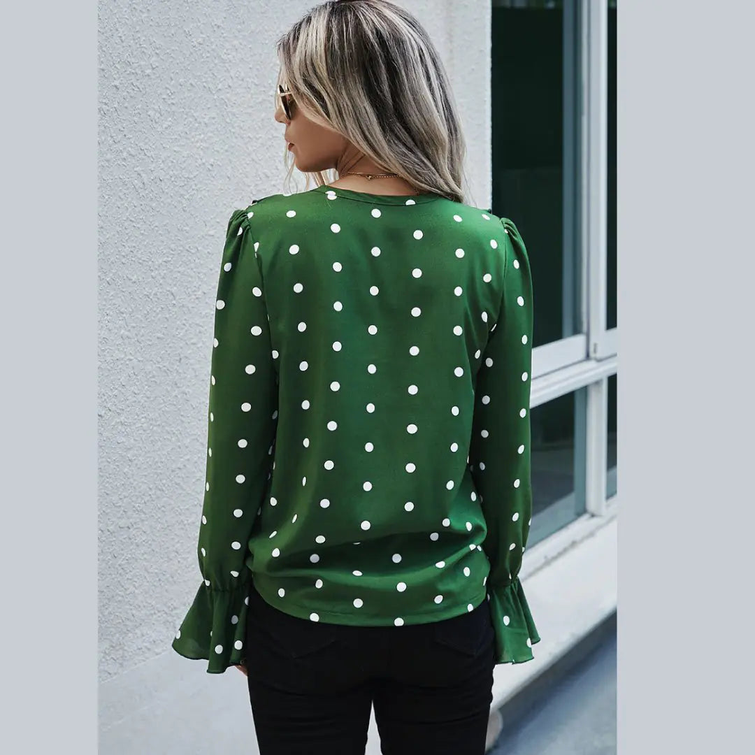 Polka Dot Blouse