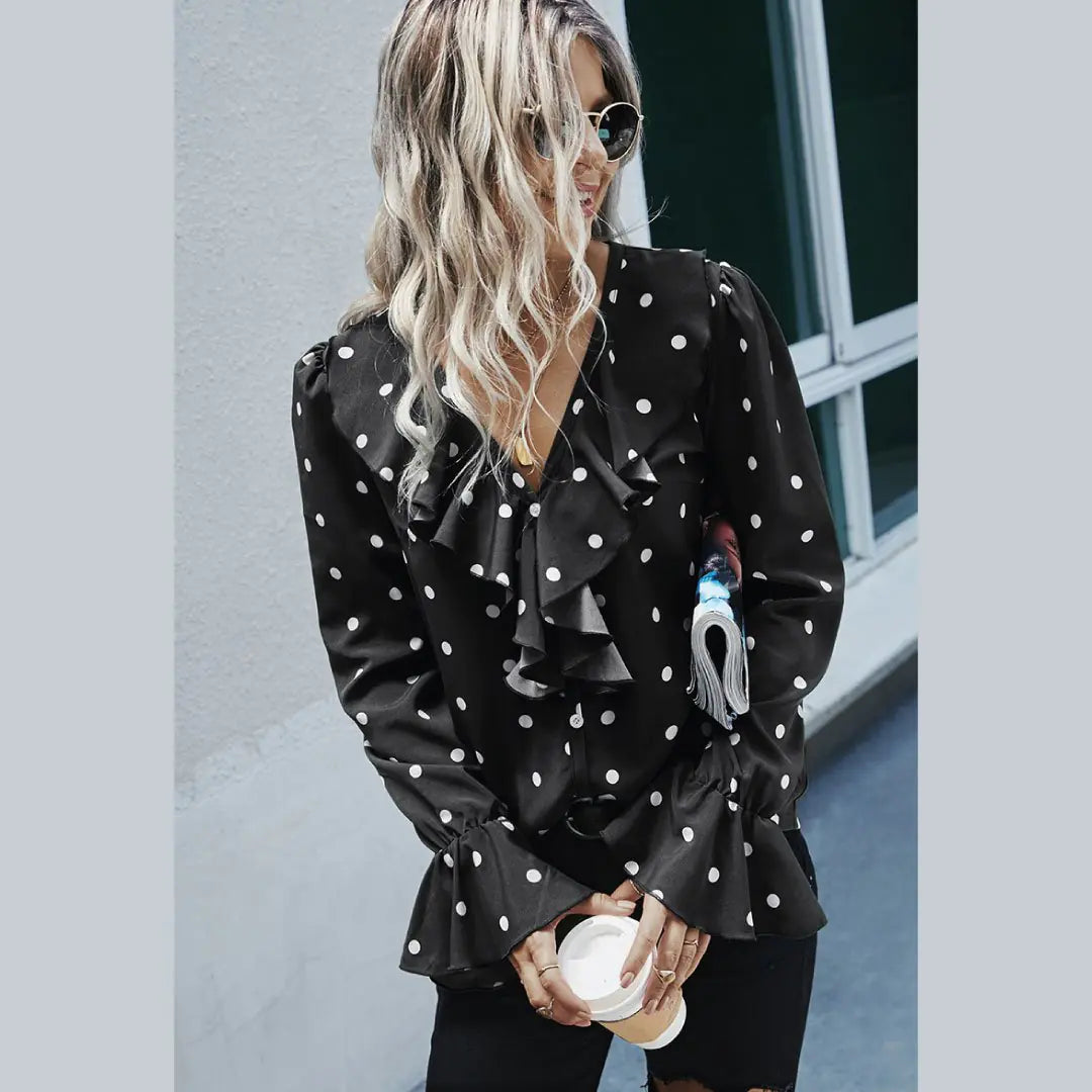 Polka Dot Blouse