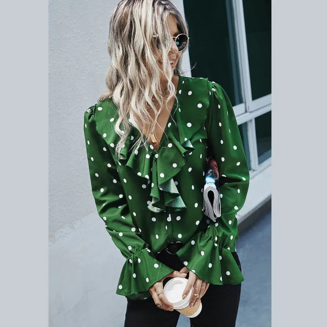 Polka Dot Blouse