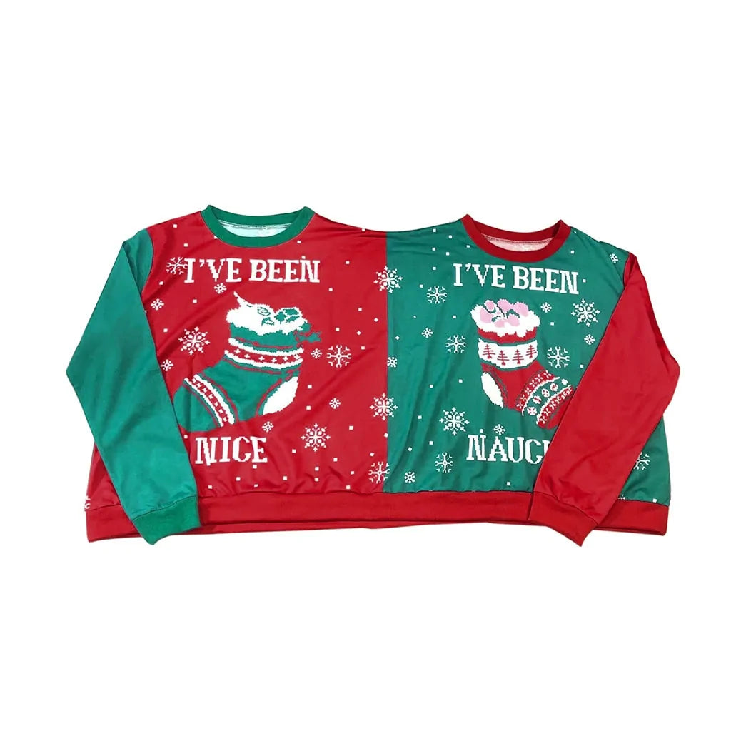 Couple's Novelty Christmas Sweater