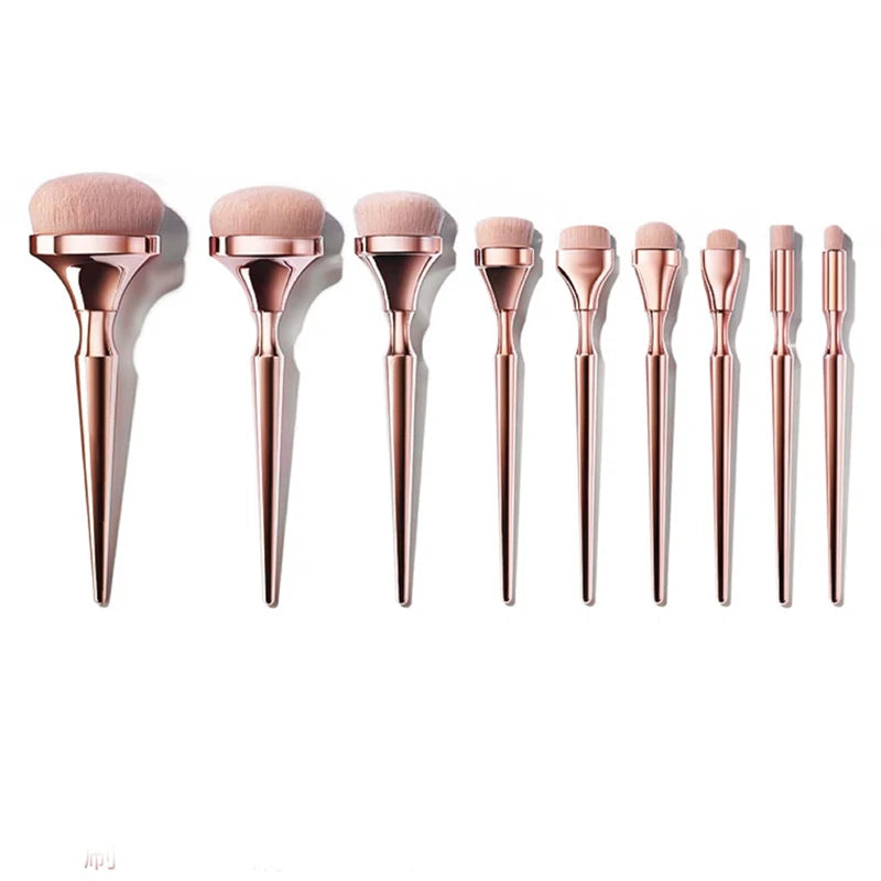 VelveTouch Gold Makeup Brush Set