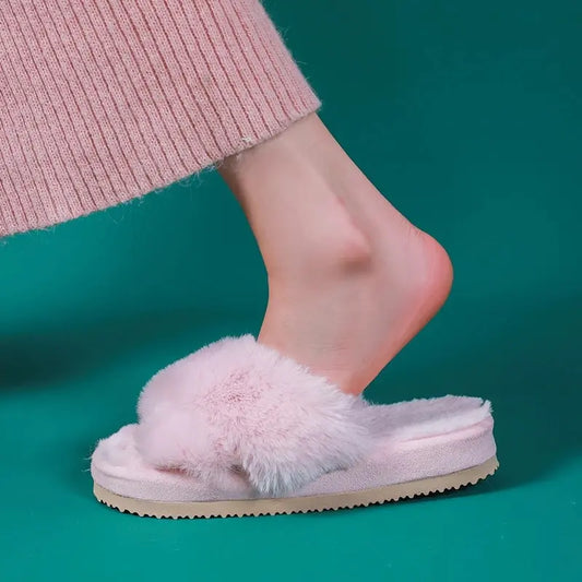 Women's Luxury Fur Slippers