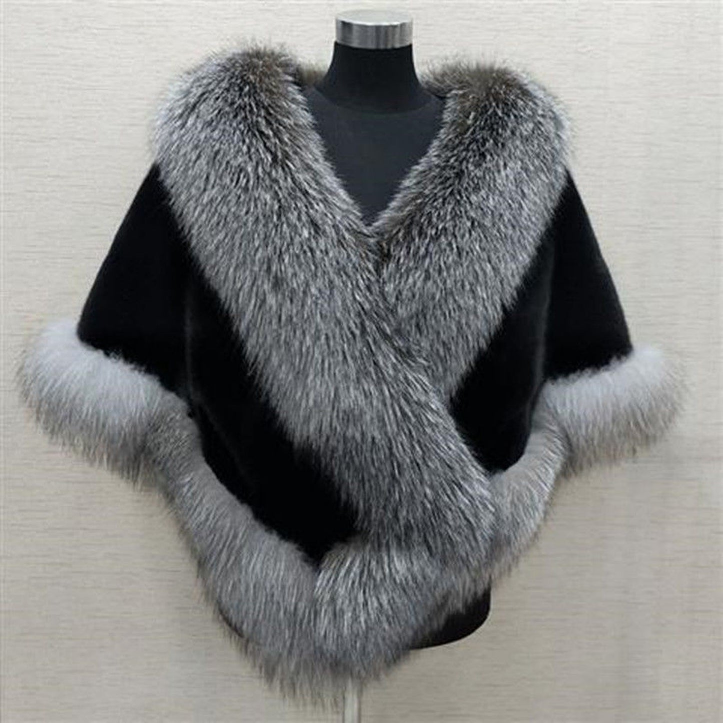 Faux Fur Wrap Shawl