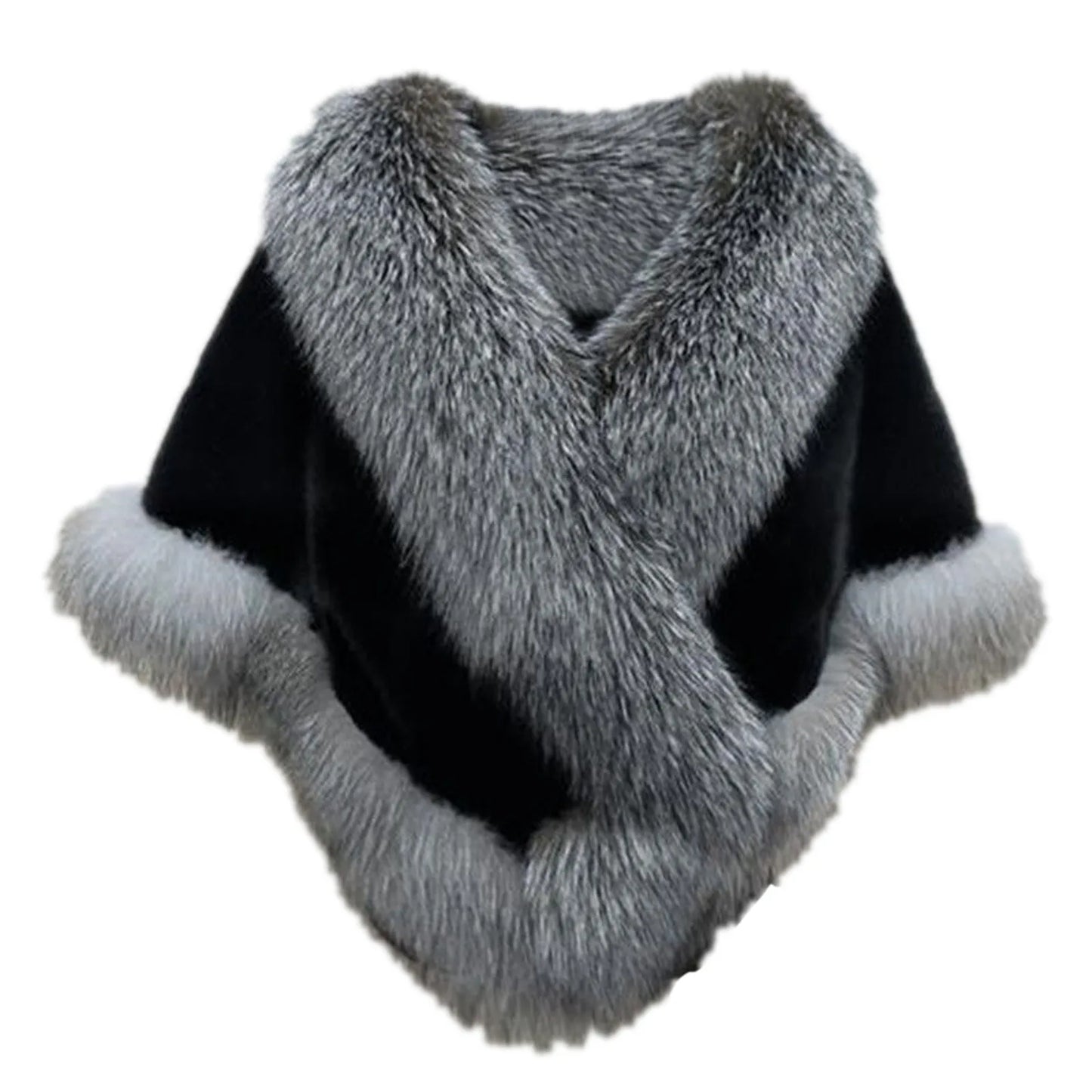 Faux Fur Wrap Shawl