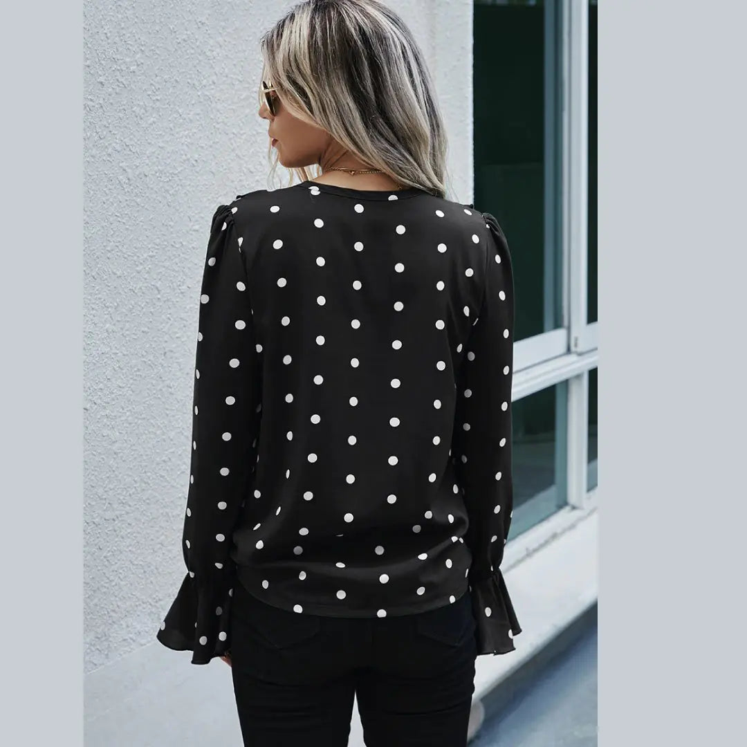 Polka Dot Blouse