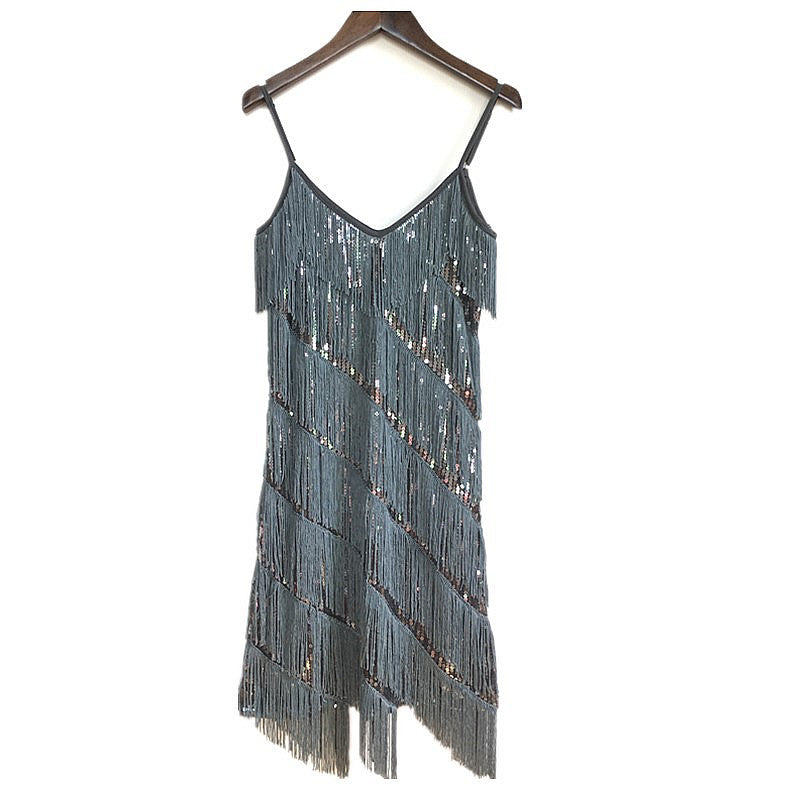 Vintage Fringe Dress