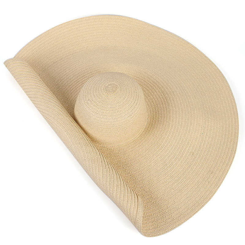 Wide Brim Oversized Large Straw Hat