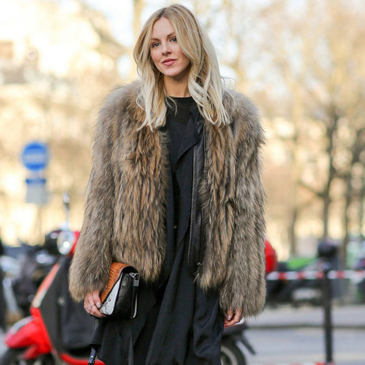 Faux Fur Short Jacket