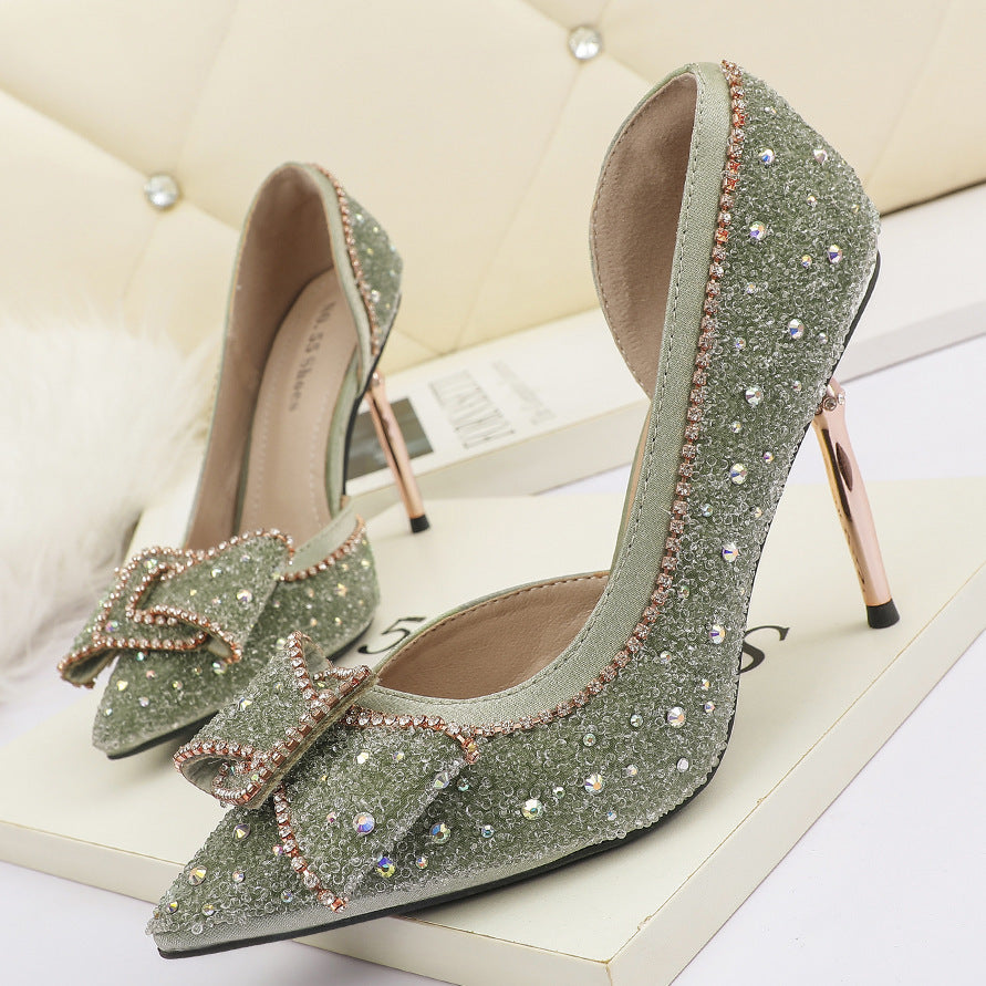 Rhinestone Stiletto Shoes