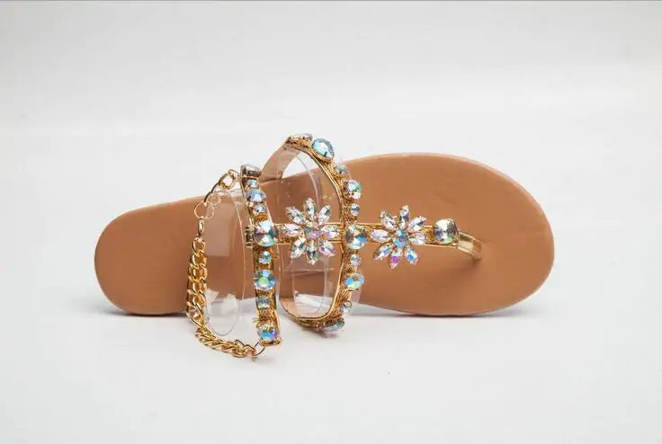 Jewel Embellished Sandals