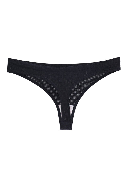 Mesh Breathable Comfort Seamless Thongs