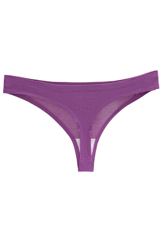 Mesh Breathable Comfort Seamless Thongs