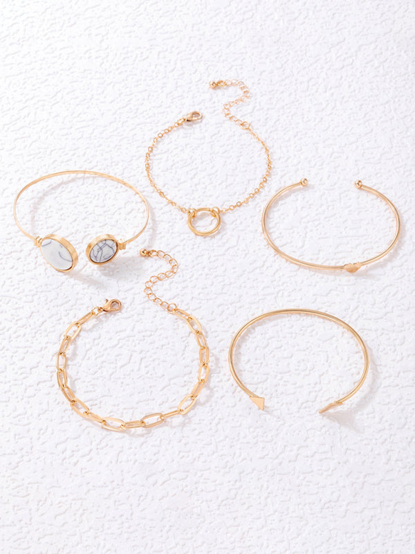 Five-piece Bracelet Set