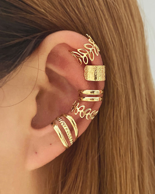 Ear Bone Clips Five-piece Set