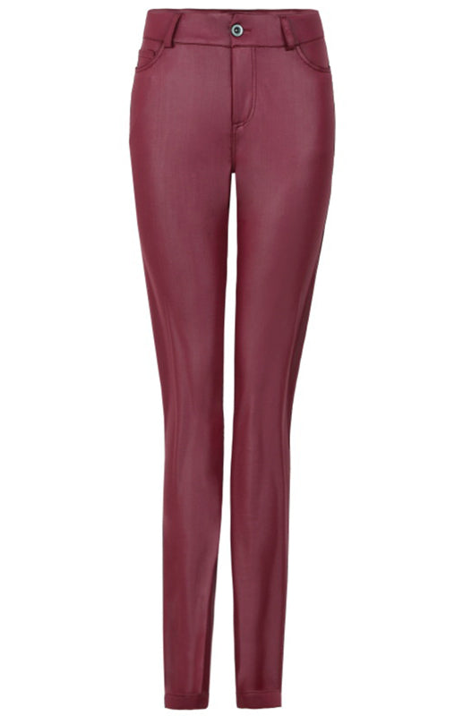 Pu Leather Trousers - Arabella's Couture 