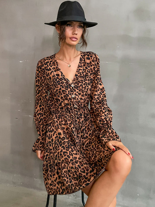 Animal Print Dress - Arabella's Couture 