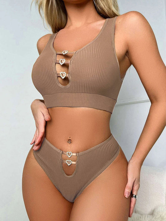 Conjunto de ropa interior 'Corazones' 